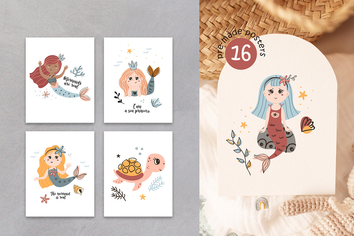 Mermaids Collection, a Graphic by Nafanya (Photo 13 of 16)