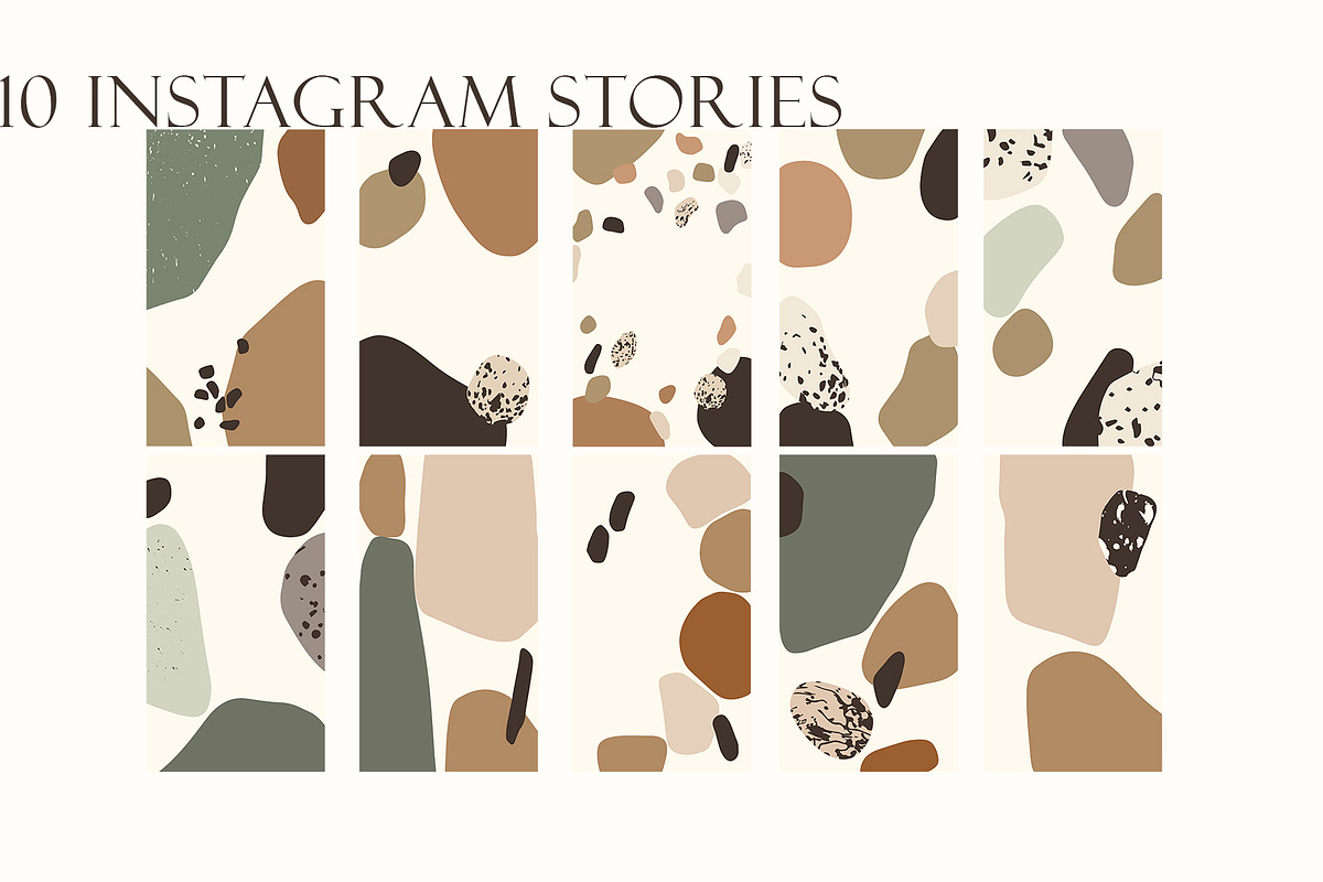 ROCK Abstract Collection, a Texture Illustration by Katerina Osa (Photo 7 of 9)