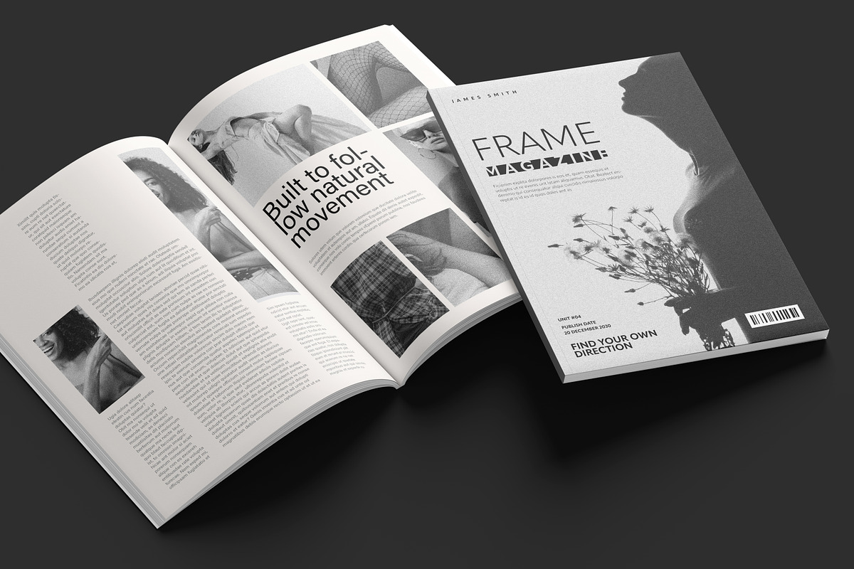 Elegant Fashion Magazine Layout, a Magazine Template by Artisan Vibes (Photo 5 of 7)