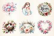 Hand-Drawn Mother’s Day, a Seasonal Illustration by DreamArtGraphic (Thumbnail 2 of 4)