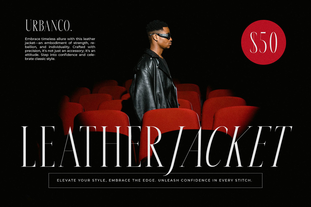 Meksron Modern Serif Font, a Serif Font by Letterena Studios (Photo 4 of 15)