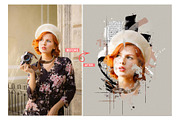 Canvas Artistic Portrait Effects, an Action Add-On by MRI STUDIO (Thumbnail 3 of 15)