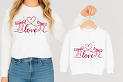 Coquette Bow Heart Love Valentine PN, an Illustration by designcity5 (Thumbnail 4 of 8)