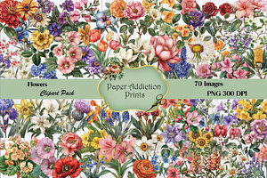 70 Flower Clipart Images