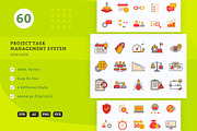 Project Task Management System Icons, an Icon by vexper (Thumbnail 1 of 5)
