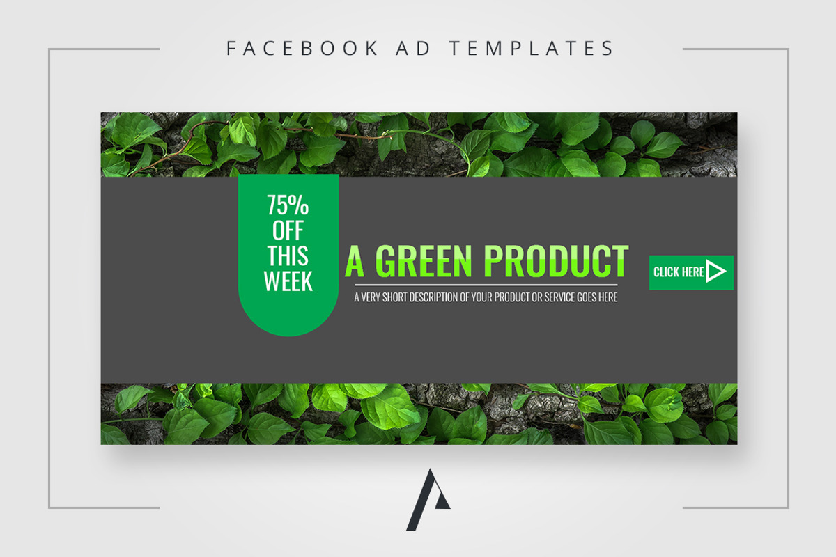 Facebook Ad Template Pack 02, a Social Media Template by pmvch (Photo 14 of 21)
