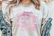 Summer Beach Mermaid off Duty Doodle, an Illustration by Sublimation Artist (Thumbnail 5 of 9)
