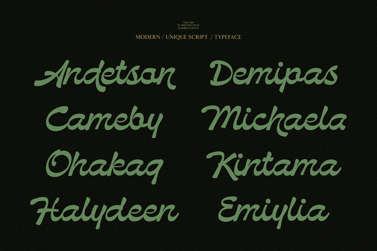 NCL Bendstag — Elegant Script, a Script Font by Enxyclo Studio (Photo 11 of 16)