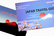 Mt.Fuji Japanese Style Background, an Illustration by Gallery House (Thumbnail 2 of 6)