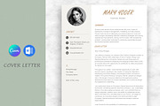 Resume / CV Template Word & Canva, a Resume Template by Anjum Ilyas (Thumbnail 3 of 7)