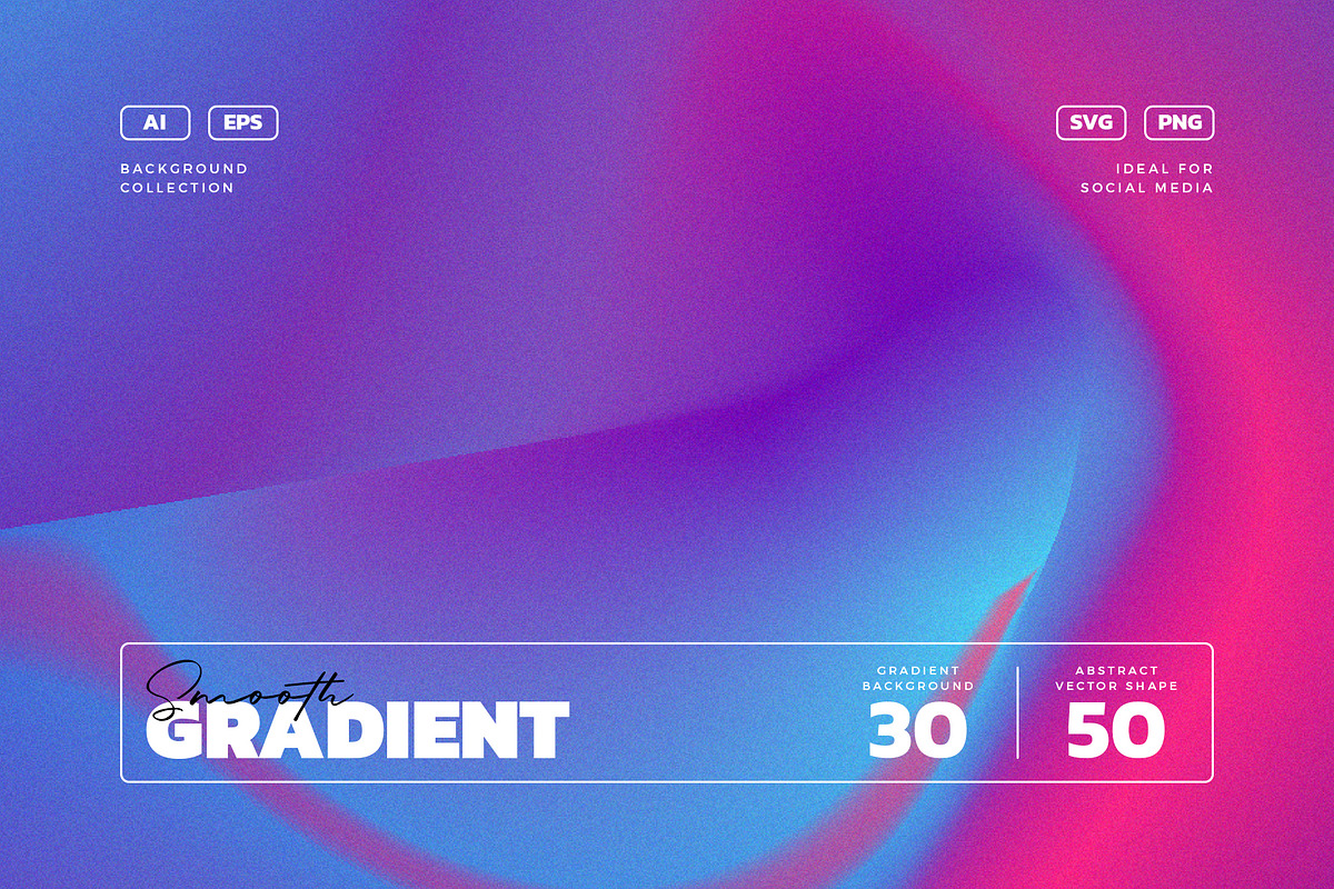 Smooth Gradient, an Object Graphic by KetteCreate (Photo 1 of 15)