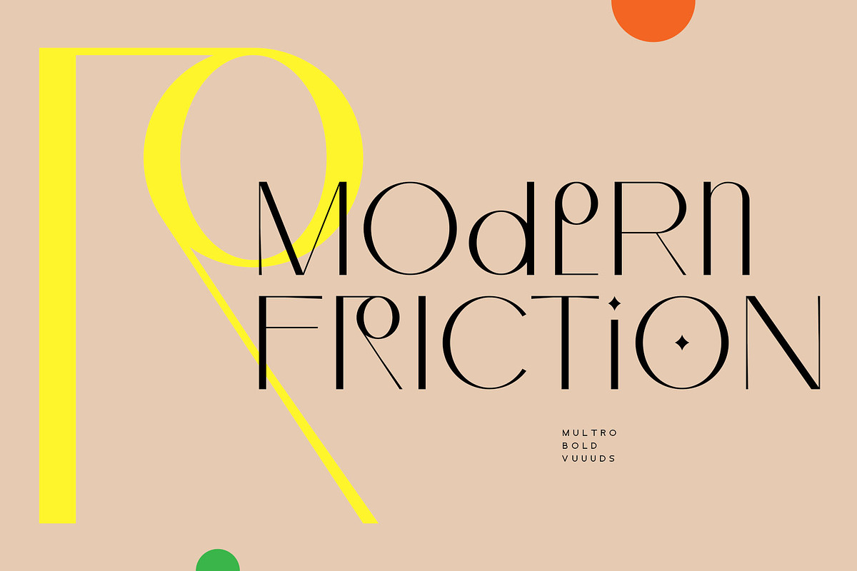 Multro Bold, a Sans Serif Font by vuuuds (Photo 10 of 11)