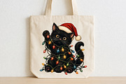 Christmas Cat PNG Trending Christmas, a Seasonal Illustration by CraftArtStudio (Thumbnail 2 of 4)