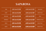 Saparona - Classic Serif Font, a Serif Font by Pikgura (Thumbnail 4 of 7)