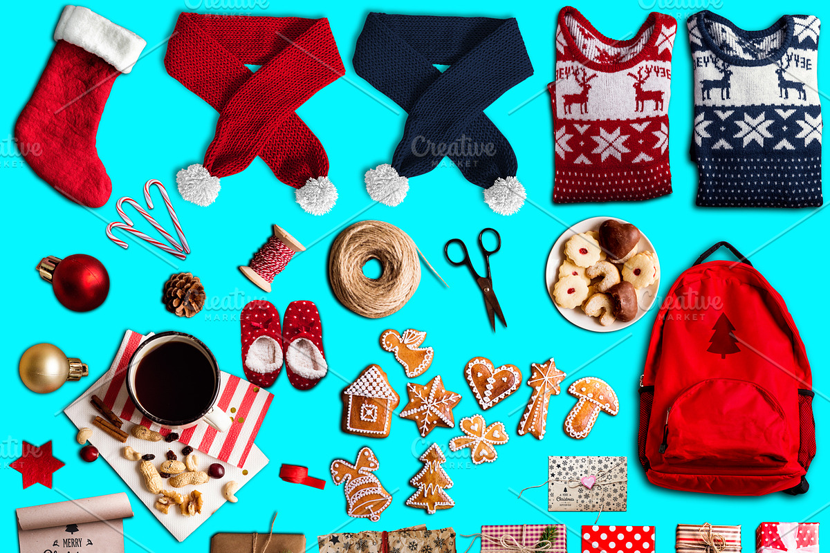Christmas Scene /Mock-up Creator #2, a Product Mockup by relineo.mock-ups (Photo 2 of 8)