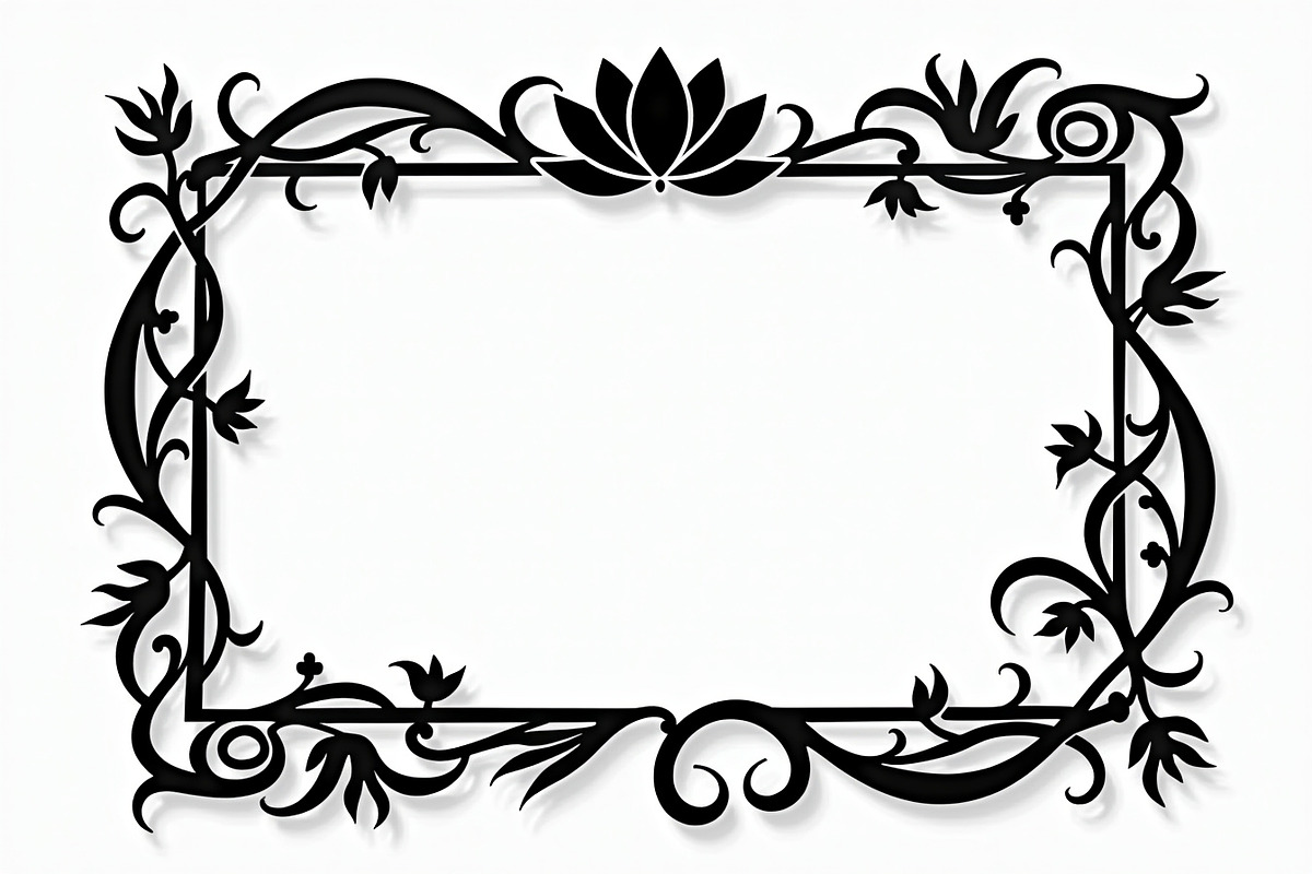 Baroque Ornament Laser Pack, an Illustration by Creativeshirt (Photo 7 of 9)