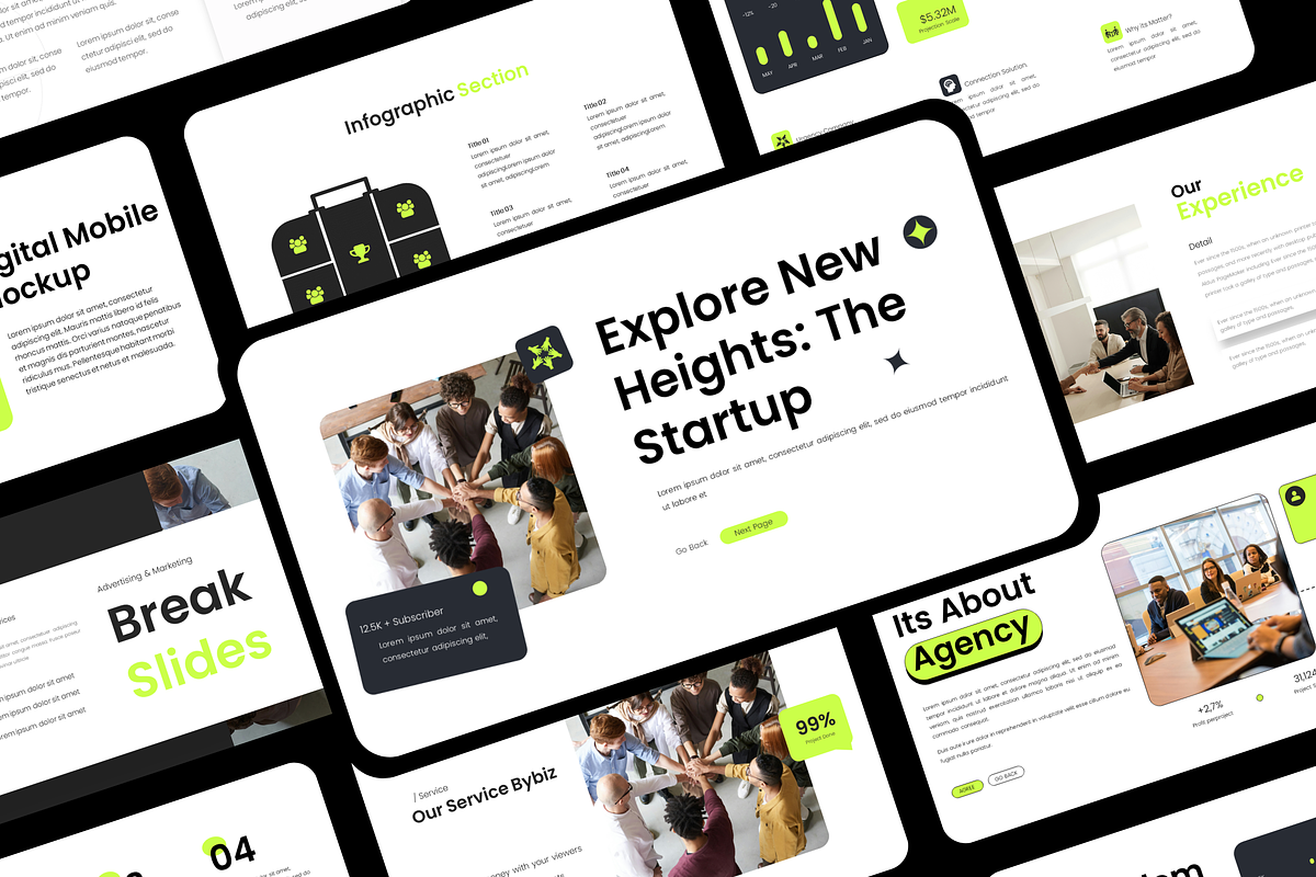 Startup Pitch Deck Presentation