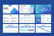 Business Plan PowerPoint Template, a Presentation Template by Spark_Creative (Thumbnail 4 of 12)