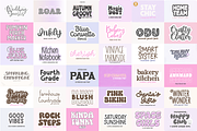 100 Fonts! ULTIMATE FONT BUNDLE V5, a Handwritten Font by Blush Font Co. (Thumbnail 2 of 4)