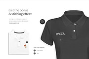 Women Polo Ghost Mock-ups FREE DEMO, a Books & Magazine Mockup by Apparel_Mockups (Thumbnail 16 of 23)