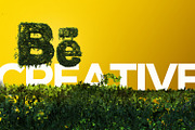 PSD Ivy Leaves 3D Letters, an Object Graphic by GK Creative (Thumbnail 2 of 9)