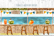 Beach Activities Collage Watercolor, a Food Illustration by Cat In Colour (Thumbnail 5 of 8)