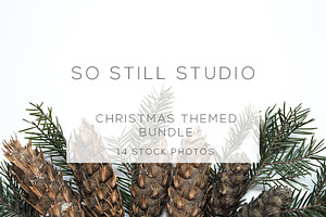 Christmas themed stock photo bundle