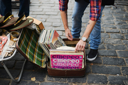 Exploring Lviv flea market