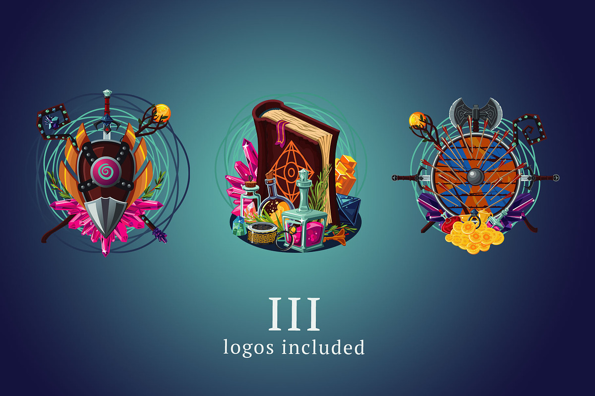 Legendary Magic Set, an Illustration by ne2pi (Photo 6 of 7)