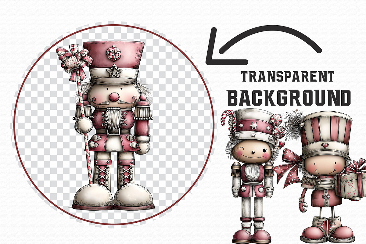 Whimsical Christmas Nutcracker Clipa, an Illustration by Libby Wishes (Photo 5 of 7)