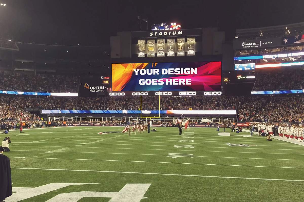 24 PSD NFL Stadium Mockup #1, a Mockup by Laura (Photo 19 of 25)