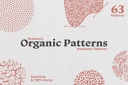 Organic Patterns - For Illustrator