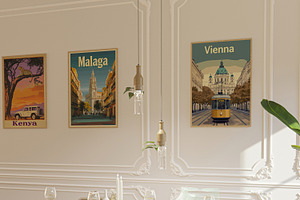 Travel City Posters