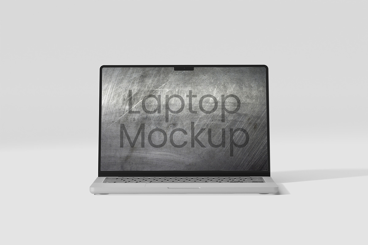 Laptop Mockup, a Device Mockup by safrizalstudio (Photo 2 of 4)