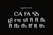 Reofat - Brand Logo Font, a Sans Serif Font by Iqsiart Studio (Thumbnail 14 of 15)