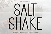 Salt Shake, a Sans Serif Font by FreshTypeINK (Thumbnail 1 of 8)