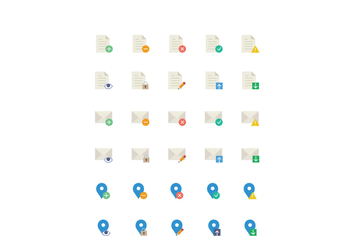 SMASHICONS - 2240+ Interaction Icons preview 5