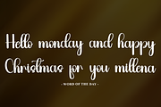 Monday, a Handwritten Font by FreshTypeINK (Thumbnail 3 of 7)
