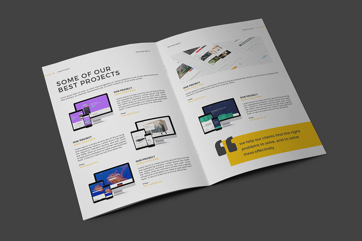Project Proposal, a Stationery Template by GraphicsEgg (Photo 4 of 7)
