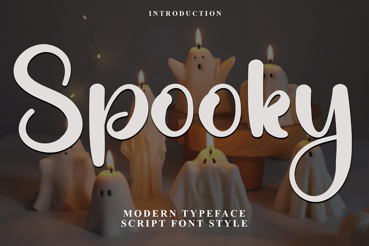 Spooky, a Handwritten Font by InermediaSTUDIO (Photo 1 of 7)