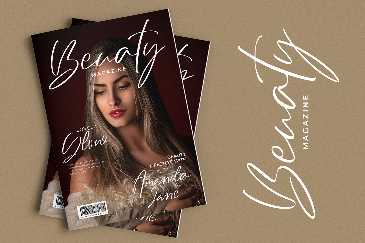 Restacy Modern Handwritten Font, a Handwritten Font by RantautypeStudio (Photo 4 of 19)