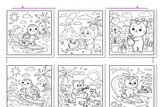 Bold Easy Cozy Hawaii Cute Coloring, an Animal Illustration by Ink Gallery (Thumbnail 3 of 4)