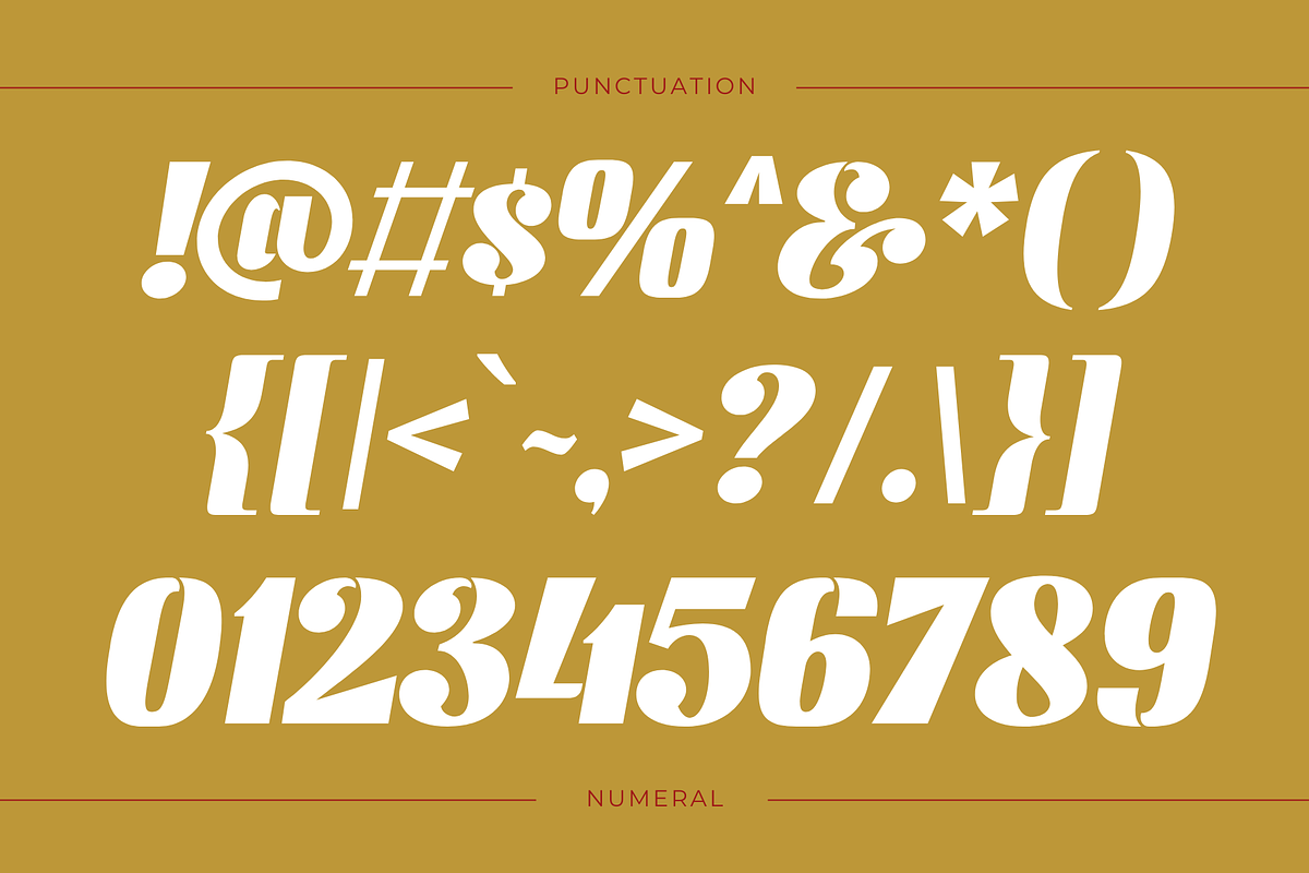 Keryla Retro - Branding Logo Font, a Sans Serif Font by Nirmana Visual (Photo 11 of 11)