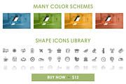 Infographic Powerpoint Template, a Presentation Template by GoodSlides (Thumbnail 5 of 7)