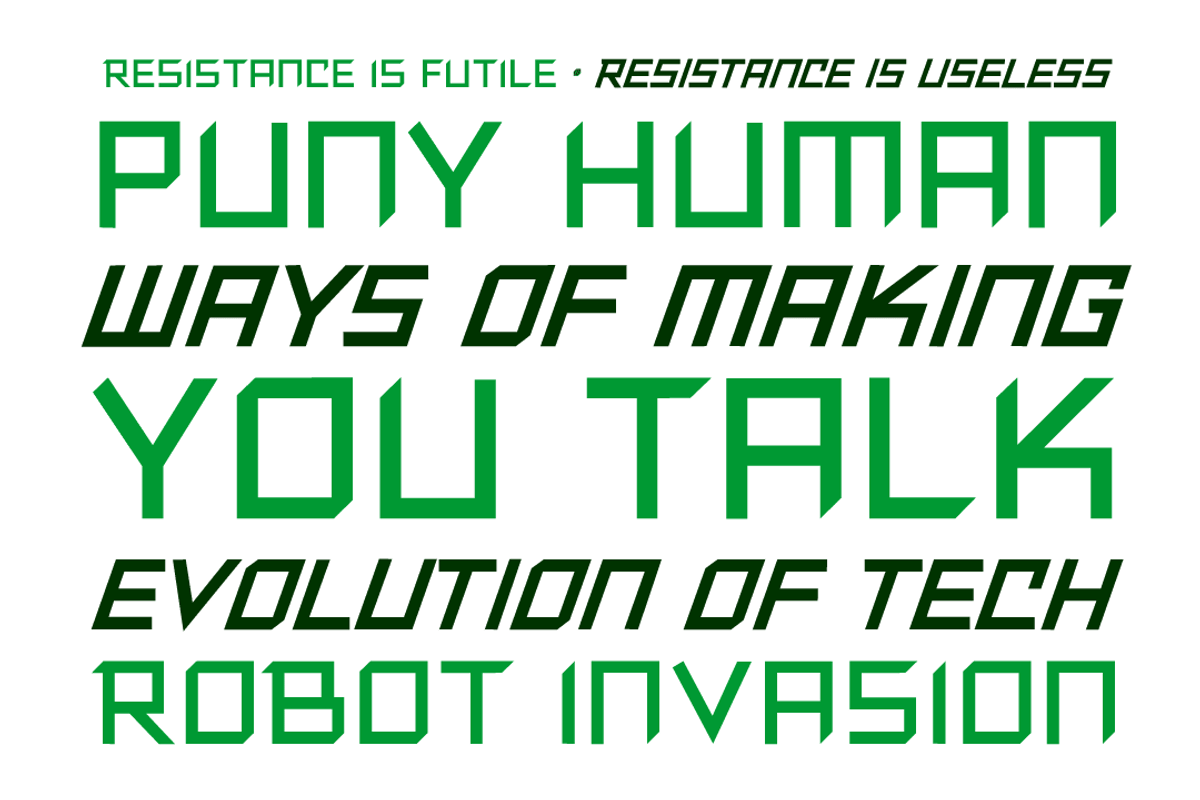 Resistance Is Futile - robot voice preview 2