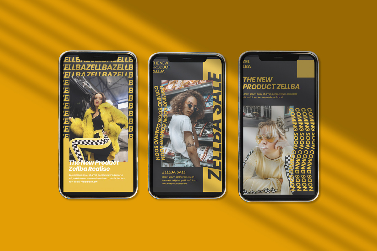 Zellba Urban Instagram Template, a Social Media Template by Compaq_Creative (Photo 4 of 10)