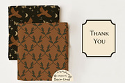 Woodland Seamless Pattern Bundle, a Pattern Graphic by Decor Lines (Thumbnail 8 of 8)
