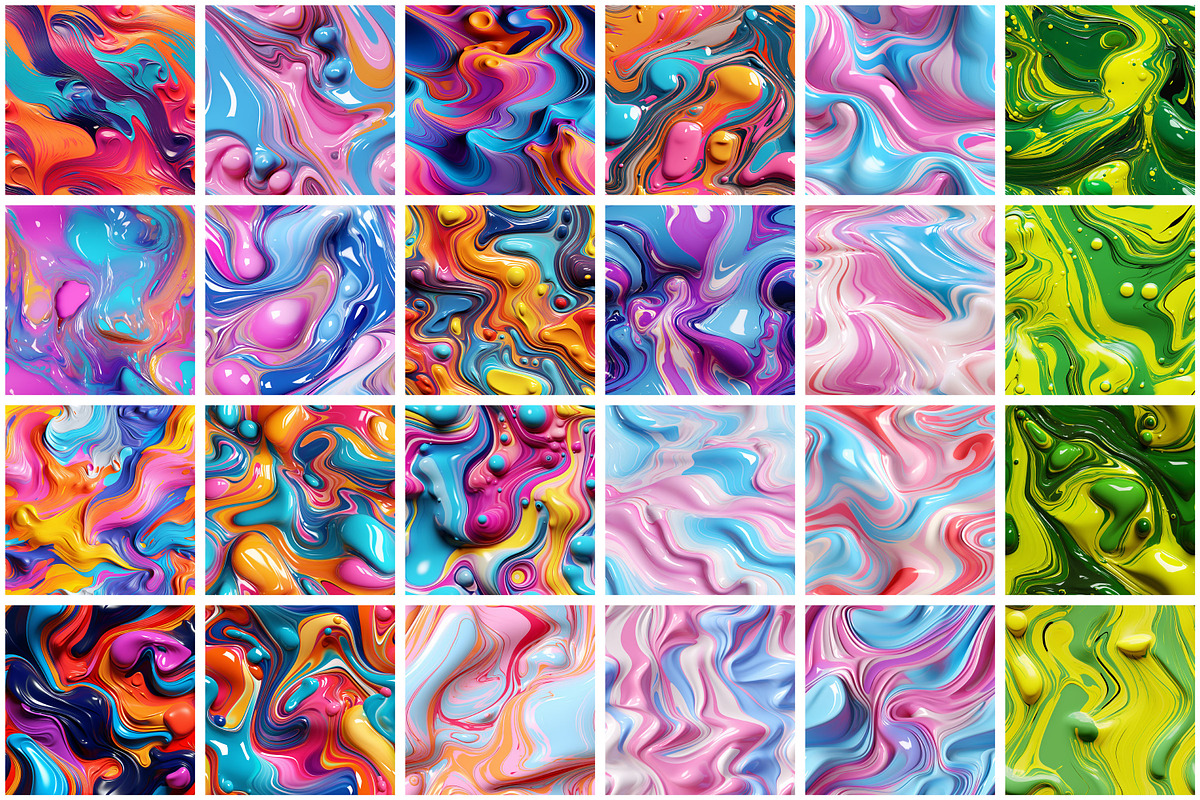 Paint Texture Seamless Pattern, a Pattern Graphic by Forhadx5