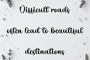 Summer Holiday, a Handwritten Font by InermediaSTUDIO (Thumbnail 7 of 8)