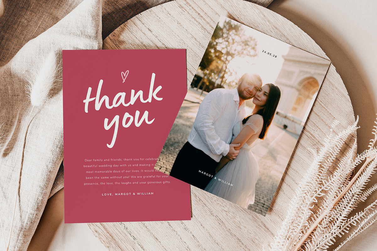 Wedding Stationery Bundle Pink preview 6